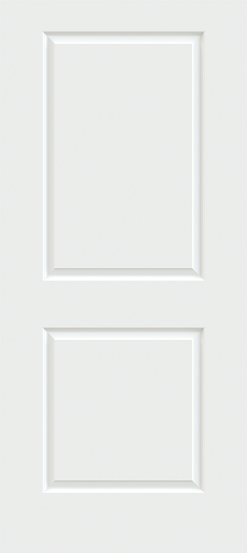 2 Panels | Molded Panel Wooden Doors