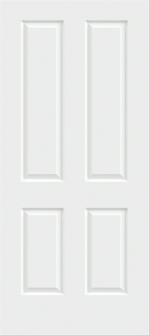 4 Panels Raised SR – A | Stile and Rail Wood Doors